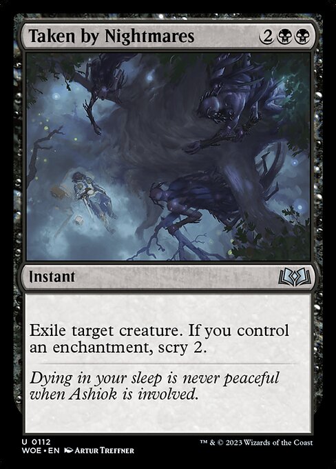 Taken by Nightmares (WOE 112)