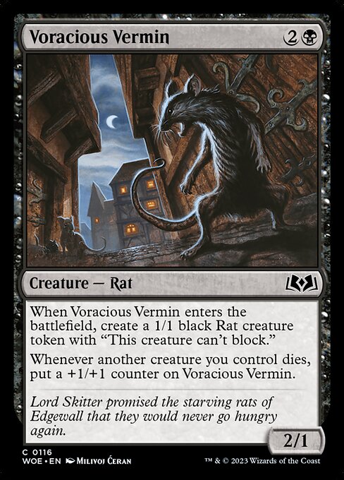 Voracious Vermin (WOE 116)