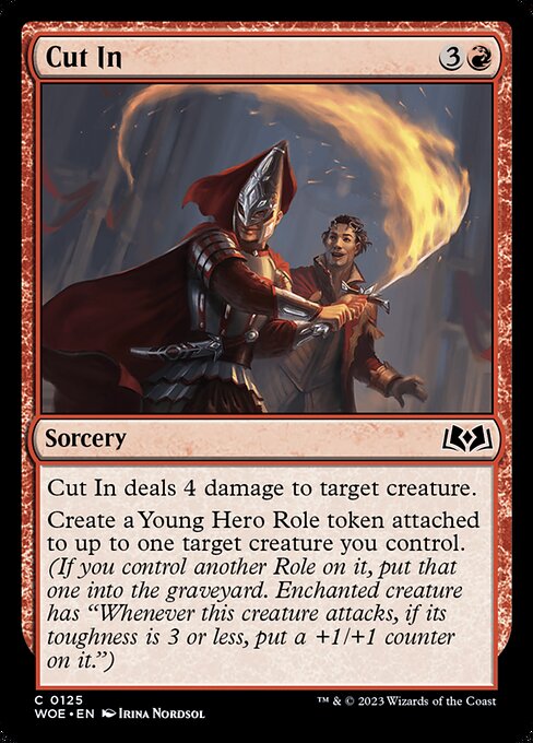 Cut In (WOE 125)