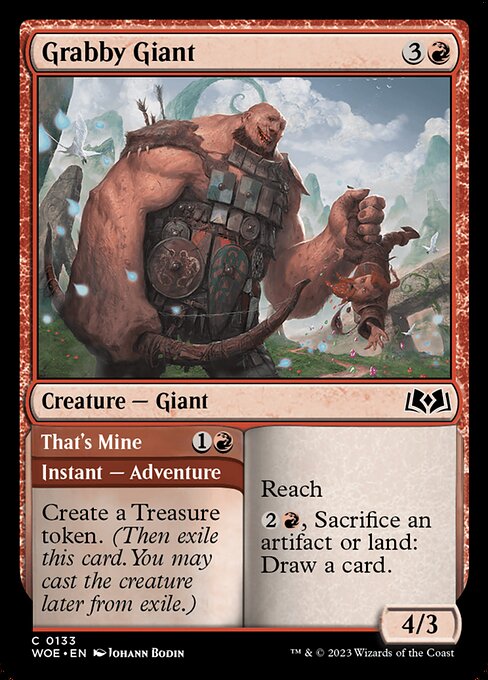 Grabby Giant // That's Mine (WOE 133)