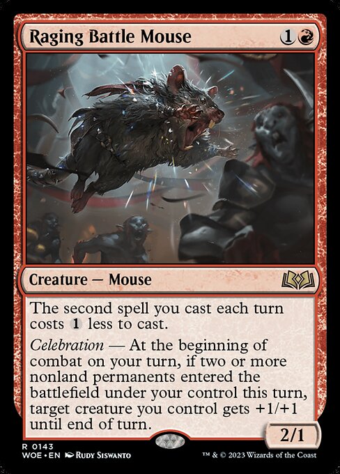 Raging Battle Mouse (WOE 143)