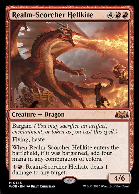 Realm-Scorcher Hellkite (WOE 145)