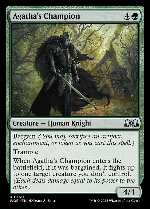 Agatha's Champion (WOE 160)