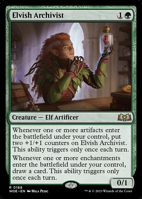 Elvish Archivist (WOE 168)