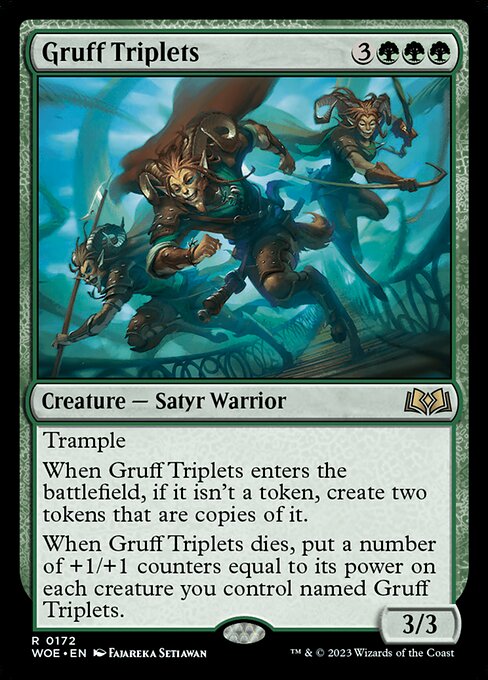 Gruff Triplets (WOE 172)