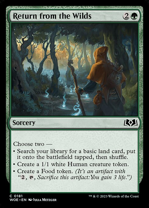 Return from the Wilds (WOE 181)