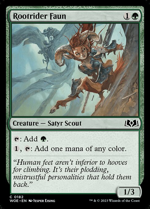 Rootrider Faun (WOE 182)