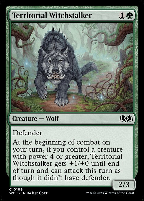 Territorial Witchstalker (WOE 189)