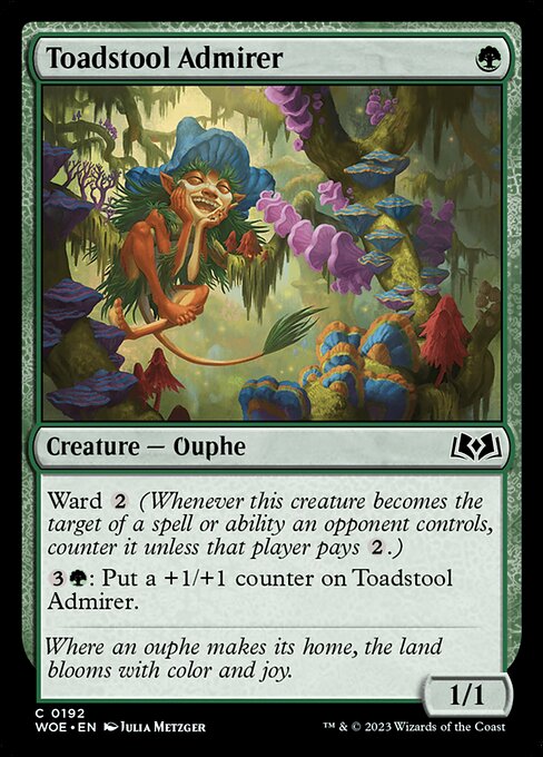 Toadstool Admirer (WOE 192)