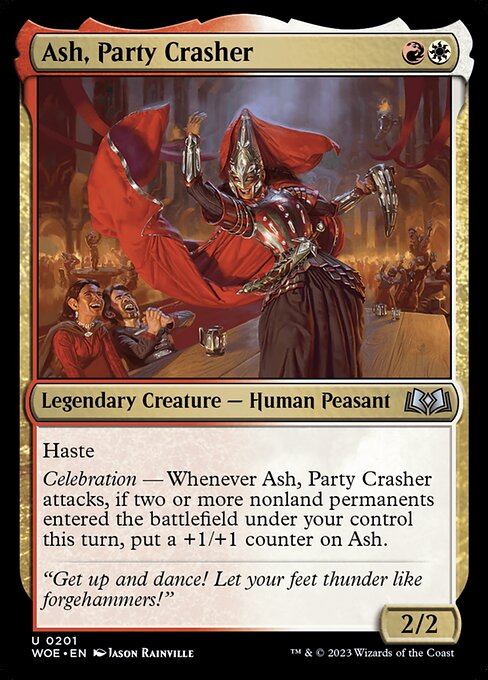 Ash, Party Crasher (WOE 201)