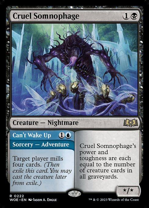 Cruel Somnophage // Can't Wake Up (WOE 222)