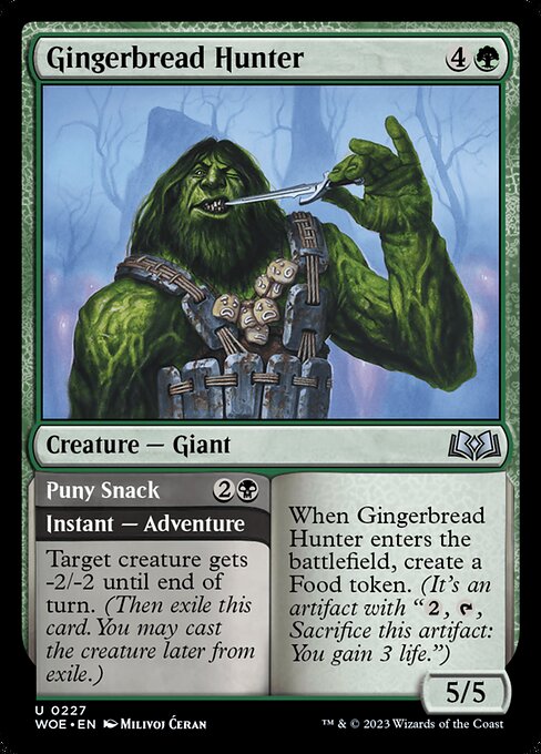 Gingerbread Hunter // Puny Snack (WOE 227)