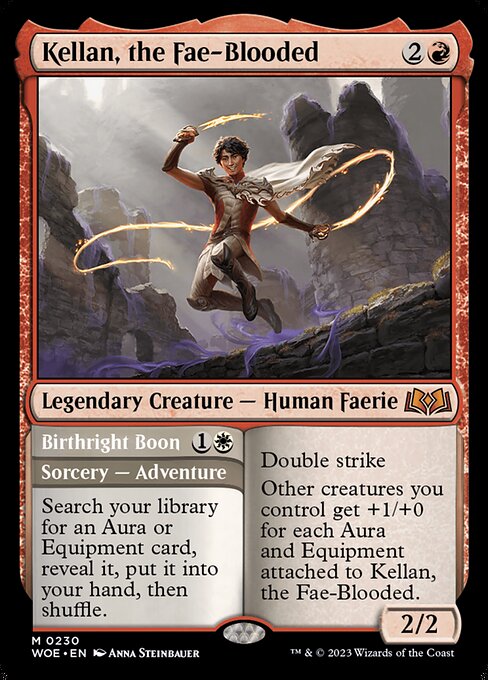 Kellan, the Fae-Blooded // Birthright Boon (WOE 230)