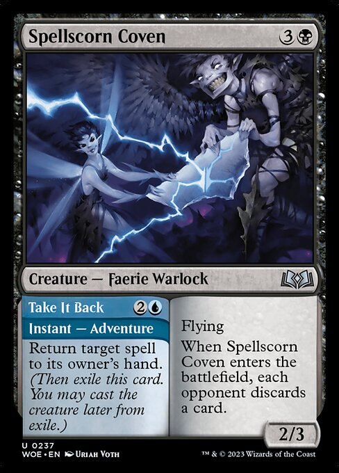 Spellscorn Coven // Take It Back (WOE 237)