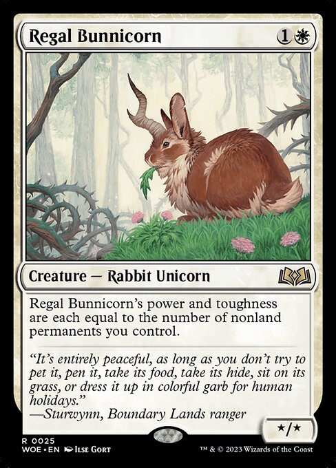 Regal Bunnicorn (WOE 25)