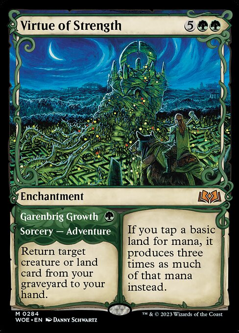 Virtue of Strength // Garenbrig Growth (WOE 284)