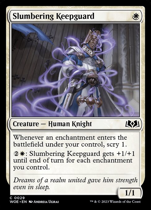 Slumbering Keepguard (WOE 29)