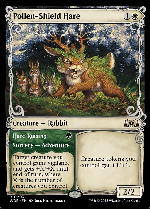Pollen-Shield Hare // Hare Raising (WOE 293)