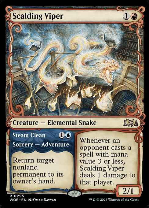 Scalding Viper // Steam Clean (WOE 295)
