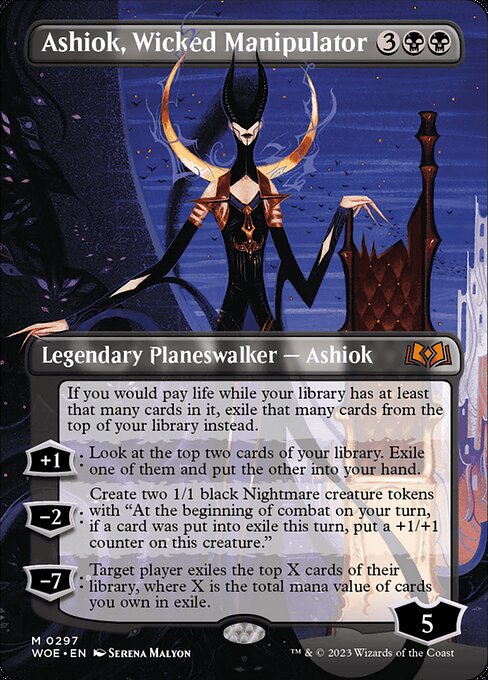Ashiok, Wicked Manipulator (WOE 297)