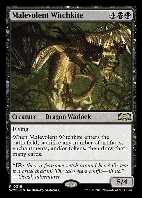 Malevolent Witchkite (WOE 315)