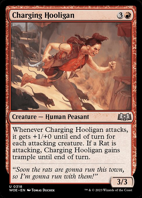 Charging Hooligan (WOE 318)