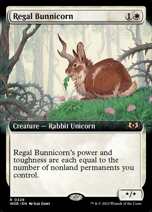 Regal Bunnicorn (WOE 326)
