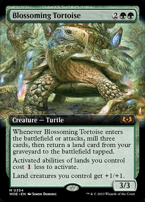 Blossoming Tortoise (WOE 354)