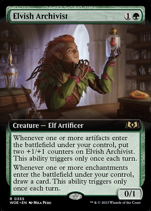 Elvish Archivist (WOE 355)