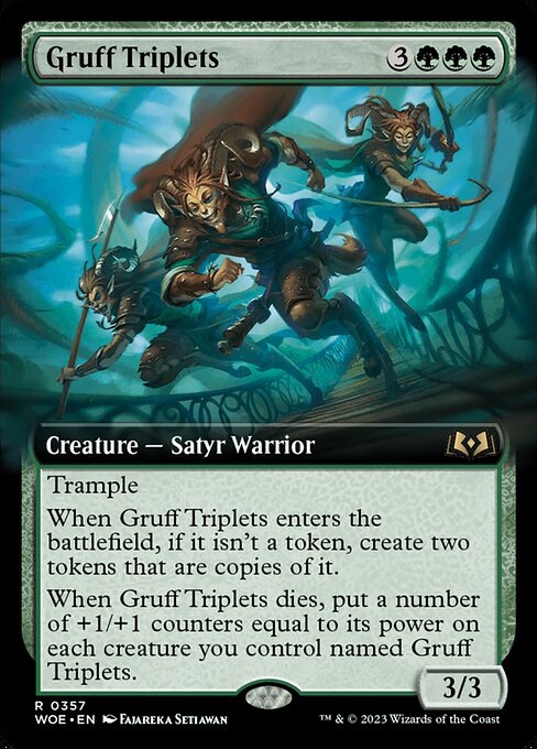 Gruff Triplets (WOE 357)