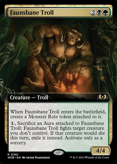 Faunsbane Troll (WOE 361)