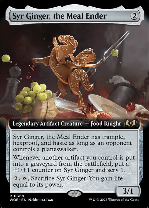 Syr Ginger, the Meal Ender (WOE 369)