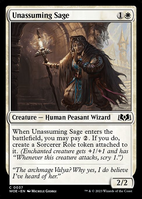 Unassuming Sage (WOE 37)