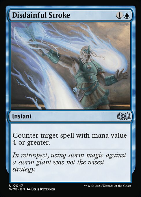 Disdainful Stroke (WOE 47)