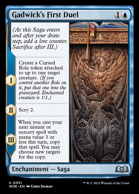 Gadwick's First Duel (WOE 51)