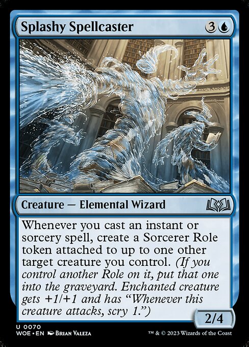 Splashy Spellcaster (WOE 70)
