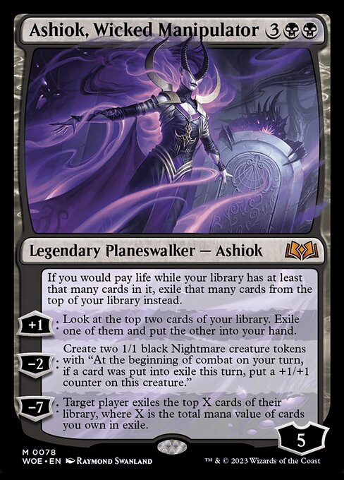 Ashiok, Wicked Manipulator (WOE 78)