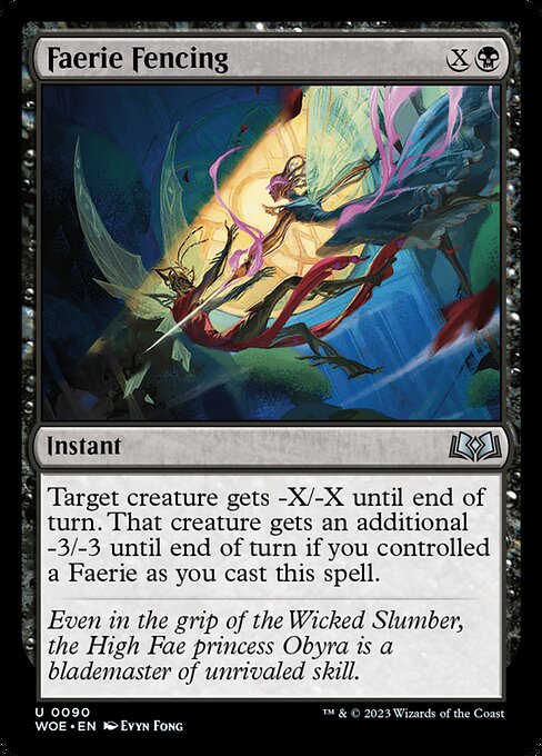 Faerie Fencing (WOE 90)