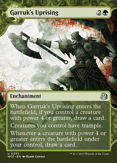 Garruk's Uprising (WOT 53)