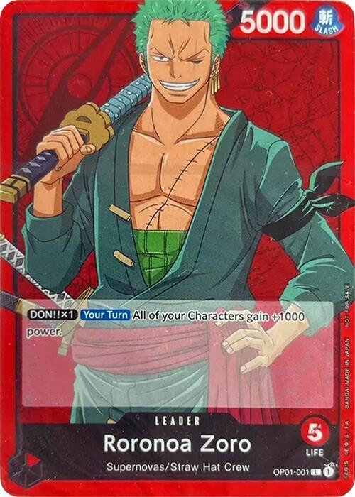 Roronoa Zoro (OP01 001)