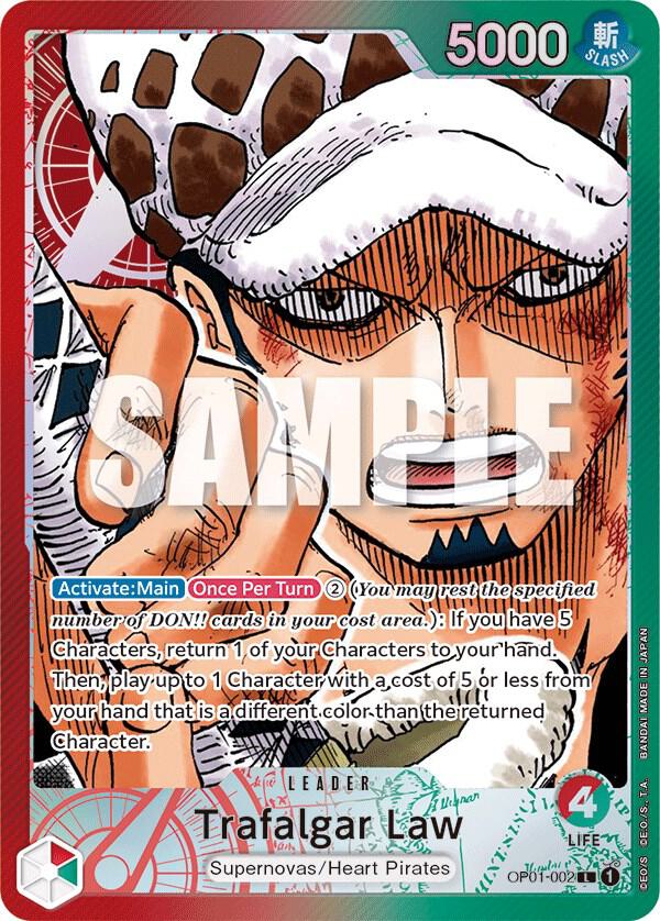 Trafalgar Law (002) (Parallel) (OP01 002-P)