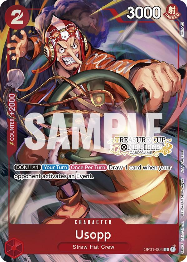 Usopp - OP01-004 (Treasure Cup) (OP01 004-T455814)