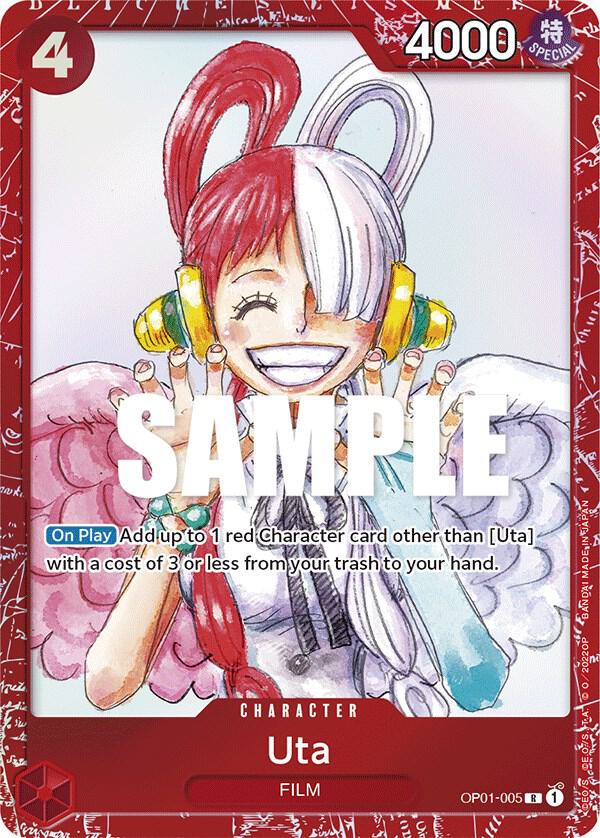 Uta (Premium Card Collection -ONE PIECE FILM RED Edition-) (OP01 005-T504468)