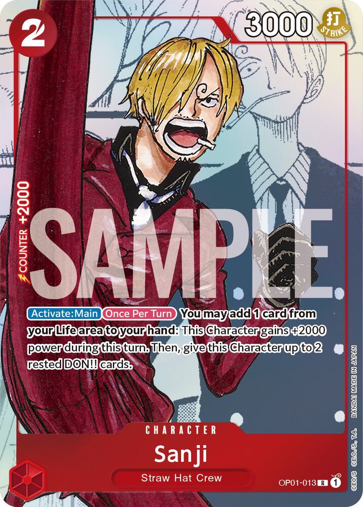 Sanji - OP01-013 (Alternate Art) (OP01 013-AA)