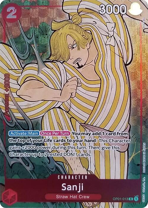Sanji (English Version 1st Anniversary Set) (OP01 013-T557285)