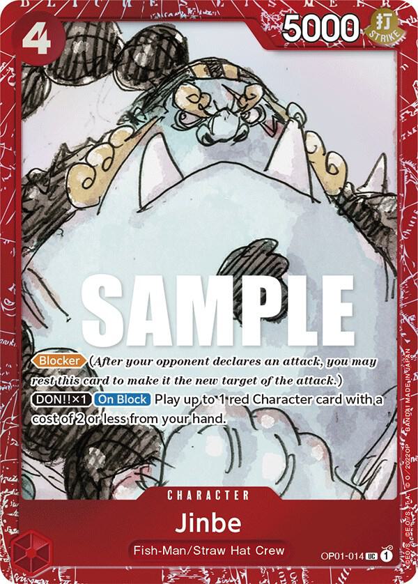 Jinbe (Premium Card Collection -ONE PIECE FILM RED Edition-) (OP01 014-T504469)