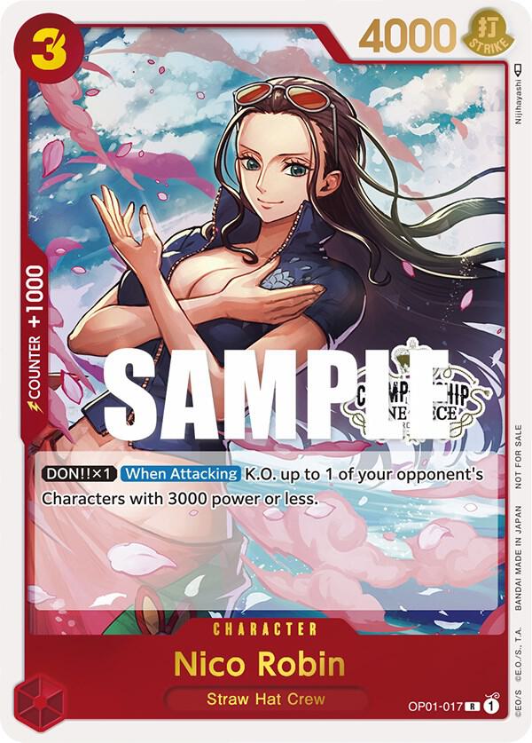 Nico Robin (Store Championship 2023 Participation Pack Vol.1) (OP01 017-T503020)