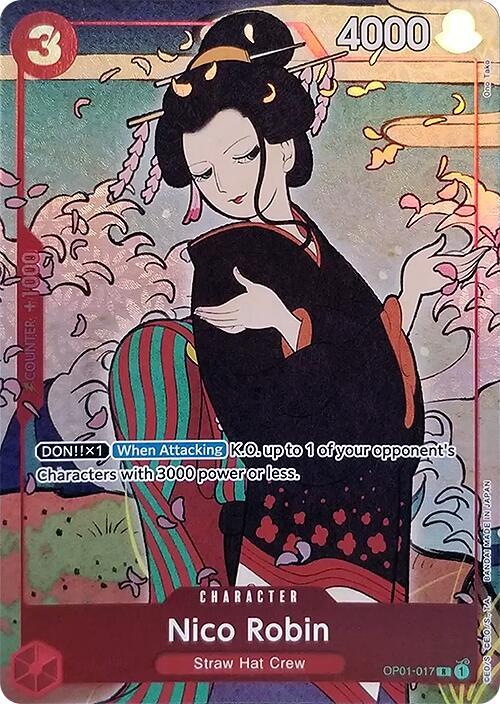 Nico Robin (English Version 1st Anniversary Set) (OP01 017-T557291)