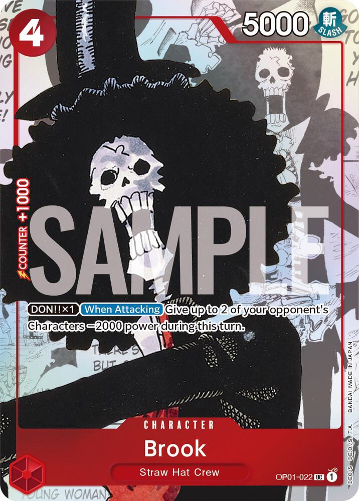 Brook - OP01-022 (Alternate Art) (OP01 022-AA)