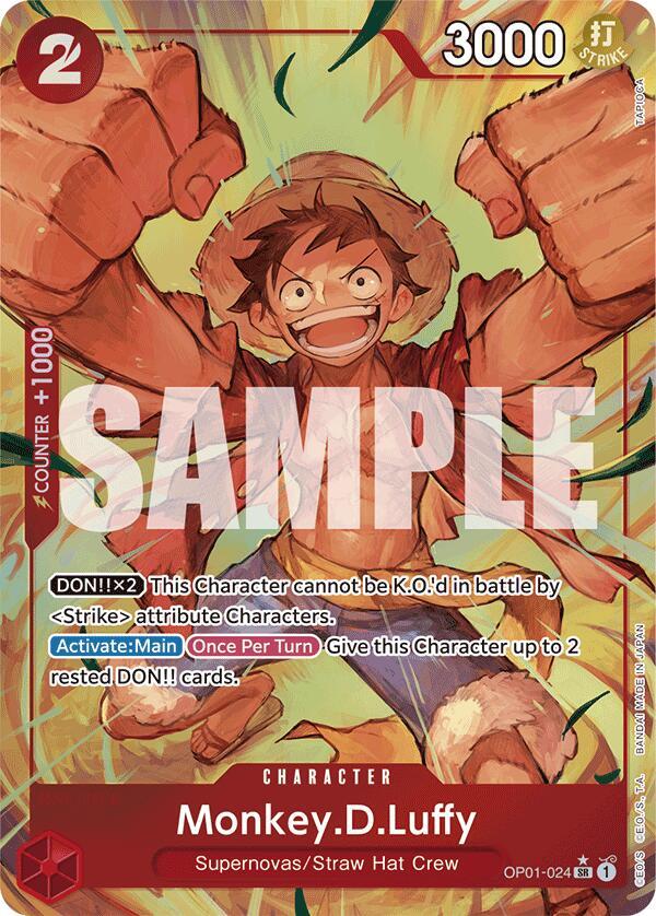 Monkey.D.Luffy (Alternate Art) (OP01 024-AA)